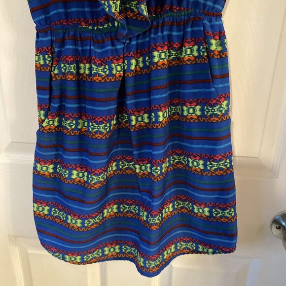 Eighty Six Blouse Women’s Size XS Sleeveless Ruffled V Neck - Picture 5 of 11